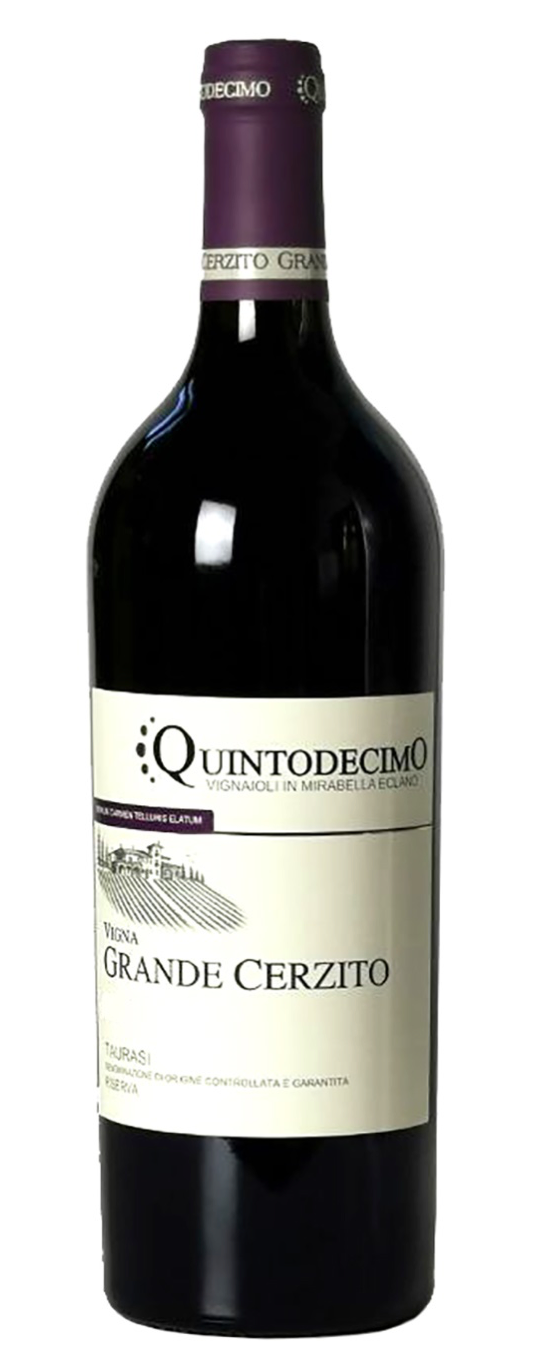 Quintodecimo Taurasi Riserva Vigna Grande Cerzito 2019